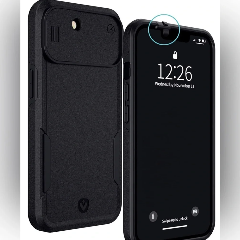 iPhone 13 Case with Camera Covers Front and Rear 📱 6-Foot Drop Proof 📲 EUC